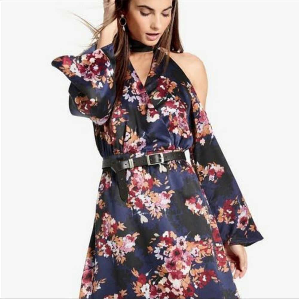 NWOT Lucky Brand floral halter dress
